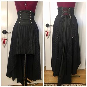 Lip Service High-Low Bustle Skirt